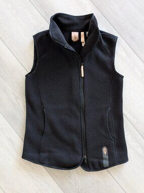 Indyeva (Indygena) Paleto Polartec Fleece Sweater Vest Black Medium
